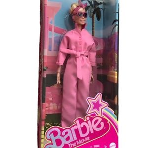 Barbie the Movie Doll in Pink Power Jumpsuit